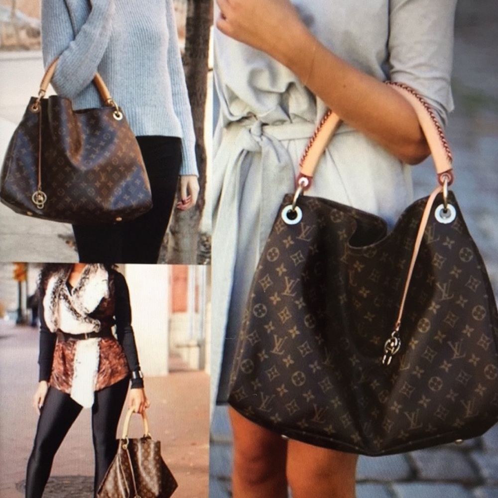Authentic Louis Vuitton Monogram Artsy Handbag - Picture 4 of 15
